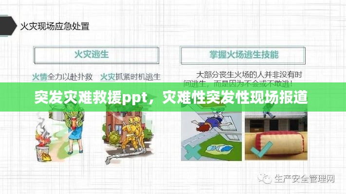 突发灾难救援ppt,灾难性突发性现场报道