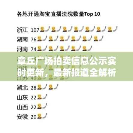 章丘广场拍卖信息公示实时更新,最新报道全解析