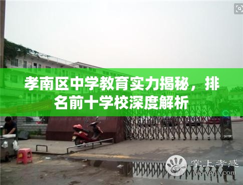 孝南区中学教育实力揭秘,排名前十学校深度解析