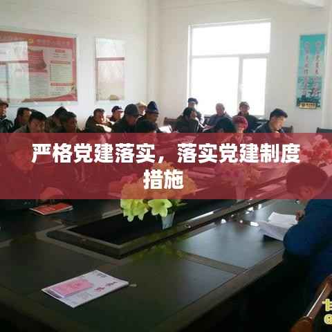 严格党建落实,落实党建制度措施