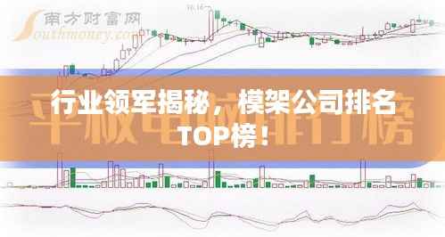 行业领军揭秘，模架公司排名TOP榜！