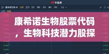 康希诺生物股票代码,生物科技潜力股探索之旅