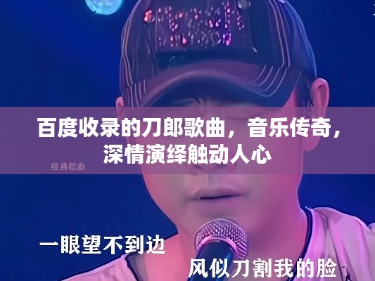 百度收录的刀郎歌曲,音乐传奇,深情演绎触动人心