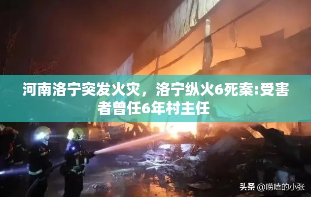 河南洛宁突发火灾,洛宁纵火6死案:受害者曾任6年村主任