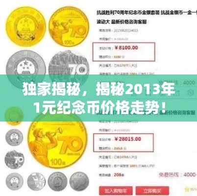 独家揭秘,揭秘2013年1元纪念币价格走势!