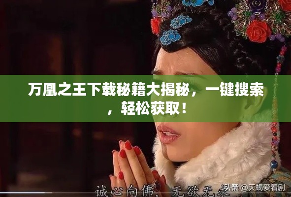 万凰之王下载秘籍大揭秘，一键搜索，轻松获取！