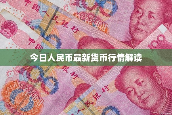 今日人民币最新货币行情解读