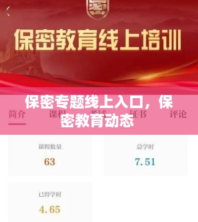 保密专题线上入口,保密教育动态