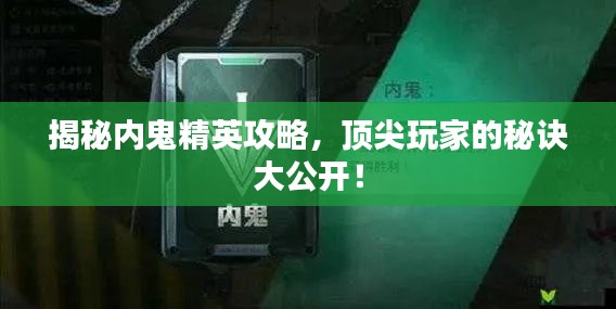 揭秘内鬼精英攻略,顶尖玩家的秘诀大公开!