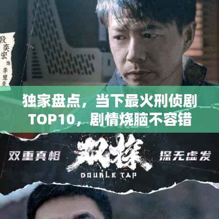 独家盘点,当下最火刑侦剧TOP10,剧情烧脑不容错过的十大热门剧集