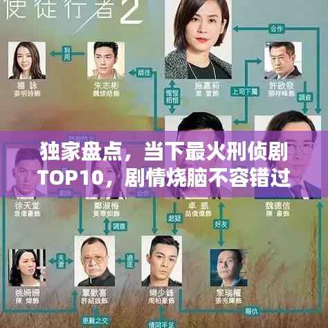独家盘点,当下最火刑侦剧TOP10,剧情烧脑不容错过的十大热门剧集