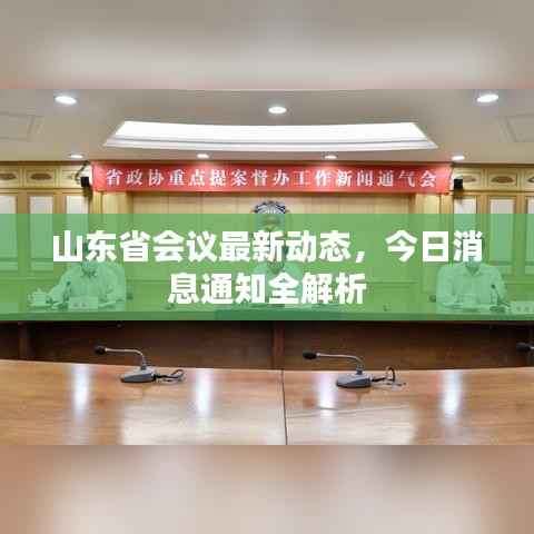 山东省会议最新动态,今日消息通知全解析