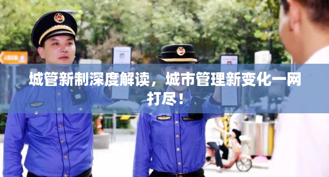 城管新制深度解读,城市管理新变化一网打尽!