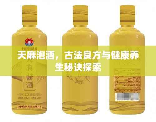 天麻泡酒,古法良方与健康养生秘诀探索