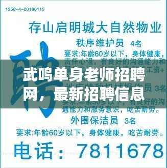 武鸣单身老师招聘网，最新招聘信息全掌握！