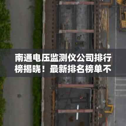 南通电压监测仪公司排行榜揭晓!最新排名榜单不容错过!