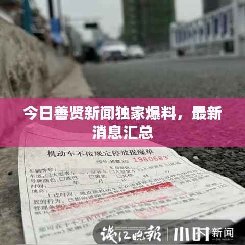 今日善贤新闻独家爆料，最新消息汇总