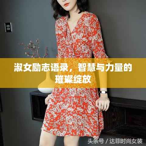 淑女励志语录,智慧与力量的璀璨绽放