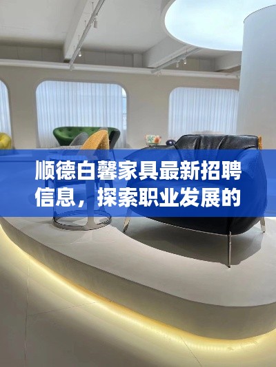 顺德白馨家具最新招聘信息,探索职业发展的理想伙伴