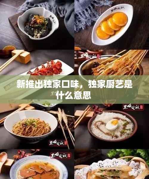 新推出独家口味,独家厨艺是什么意思