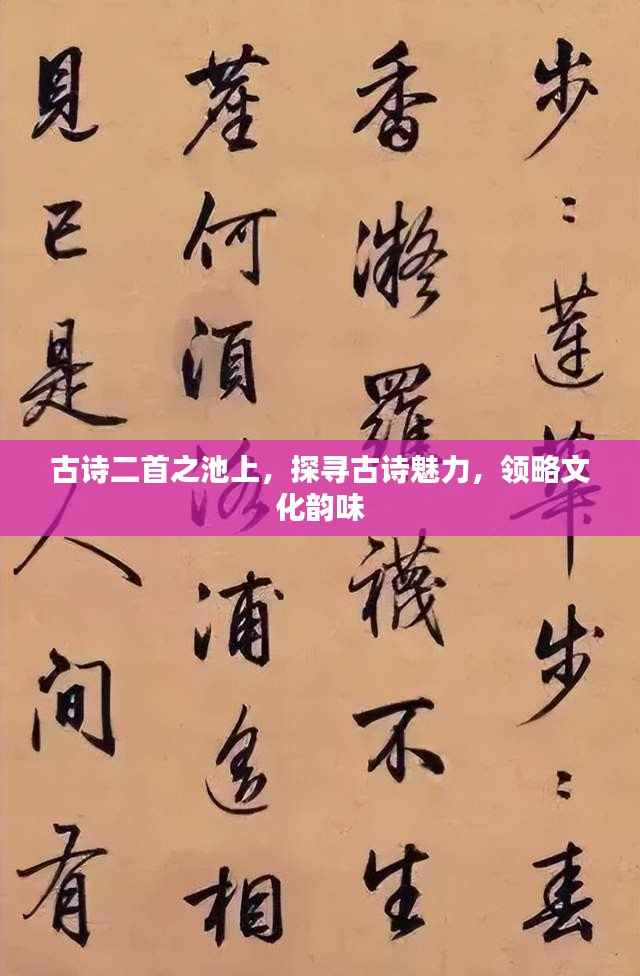 古诗二首之池上,探寻古诗魅力,领略文化韵味
