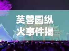 芙蓉园纵火事件揭秘,最新视频曝光细节震撼人心