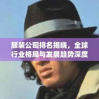 服装公司排名揭晓,全球行业格局与发展趋势深度解析(2019版)