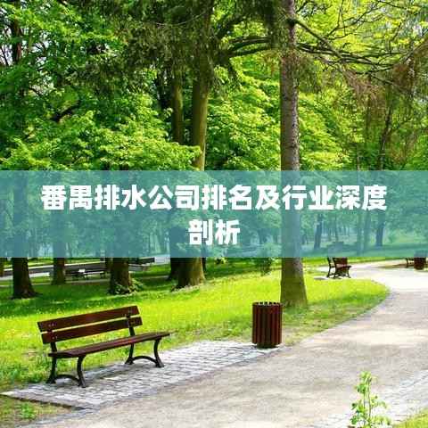 番禺排水公司排名及行业深度剖析