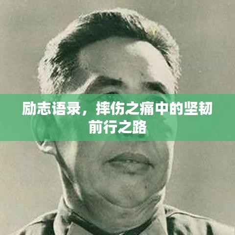 励志语录,摔伤之痛中的坚韧前行之路