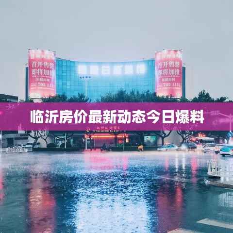 临沂房价最新动态今日爆料