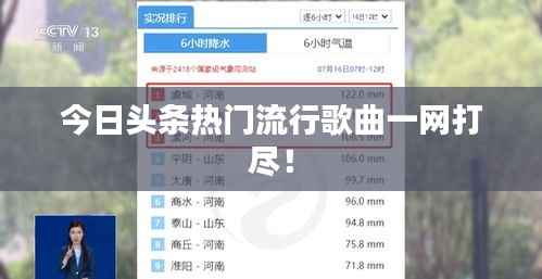 今日头条热门流行歌曲一网打尽!