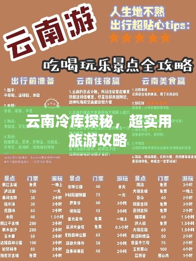 云南冷库探秘,超实用旅游攻略
