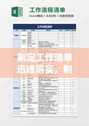 制定工作清单迅速落实，制定工作清单的目的 