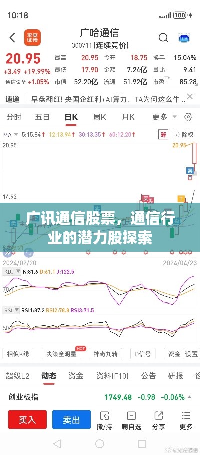 广讯通信股票,通信行业的潜力股探索