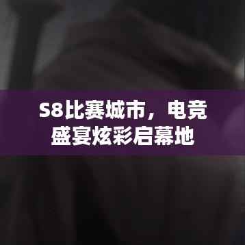 S8比赛城市,电竞盛宴炫彩启幕地