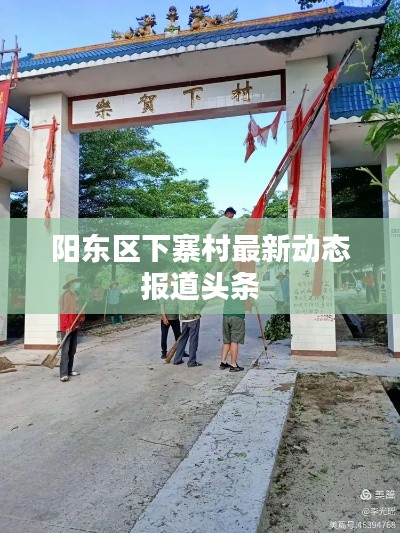 阳东区下寨村最新动态报道头条