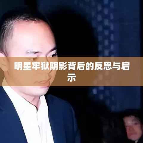明星牢狱阴影背后的反思与启示