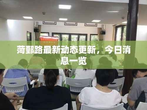 菏鄄路最新动态更新,今日消息一览