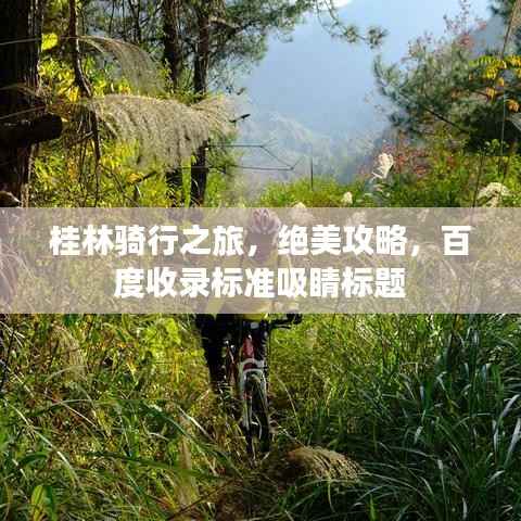 桂林骑行之旅，绝美攻略，百度收录标准吸睛标题