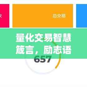 量化交易智慧箴言，励志语录精选