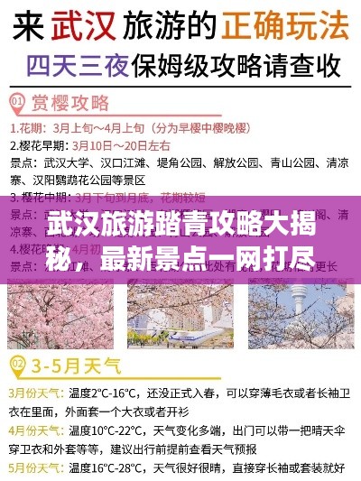 武汉旅游踏青攻略大揭秘,最新景点一网打尽