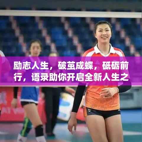 励志人生，破茧成蝶，砥砺前行，语录助你开启全新人生之旅！