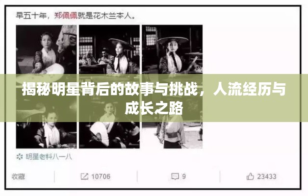 揭秘明星背后的故事与挑战，人流经历与成长之路