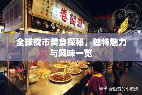 全球夜市美食探秘，独特魅力与风味一览